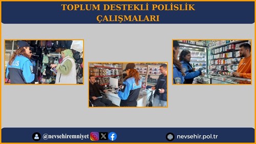 Toplum Destekli Polislik Faaliyetleri 