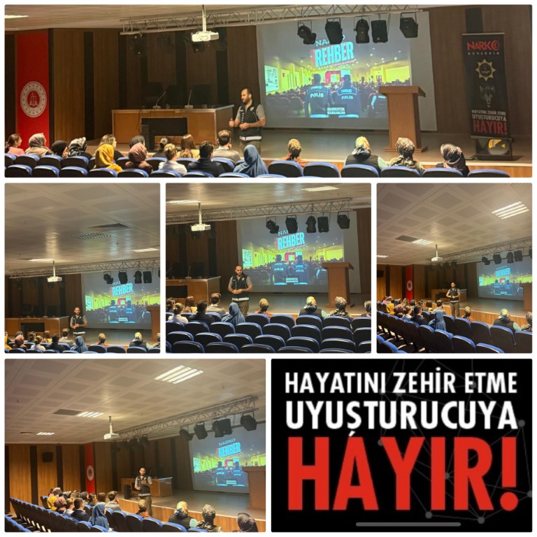 Narkotik Suçlarla Mücadele Şube Müdürlüğü  Bilgilendirme Çalışmaları